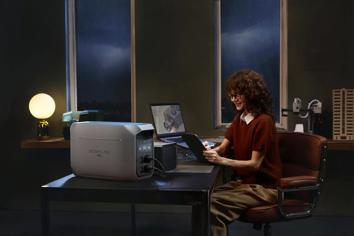 EcoFlow Delta 3 Max Plus als back-up met UPS functie