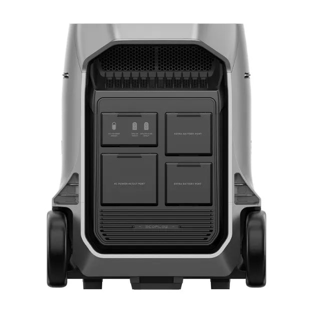 Ecoflow delta pro 3 met 4000 W vermogen 4096 Wh batterijcapaciteit