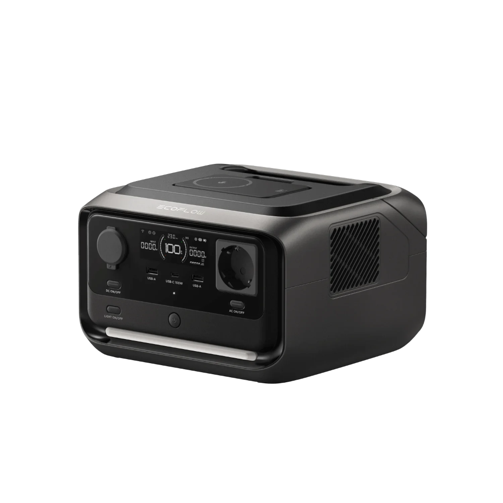 EcoFlow River 3 Plus Wireless met losse magnetische powerbank