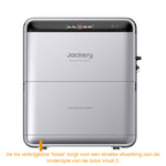 Jackery SolarVault 3 Pro Max AC met Jackery SolarVault 3 Base voor een mooie strakke afwerking