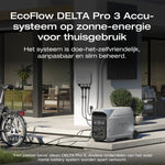 Ecoflow delta pro 3 in huis