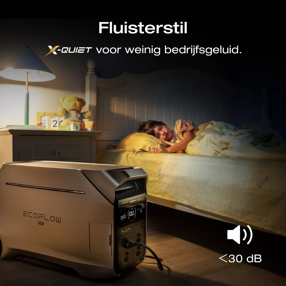 Ecoflow delta pro 3 fluisterstil