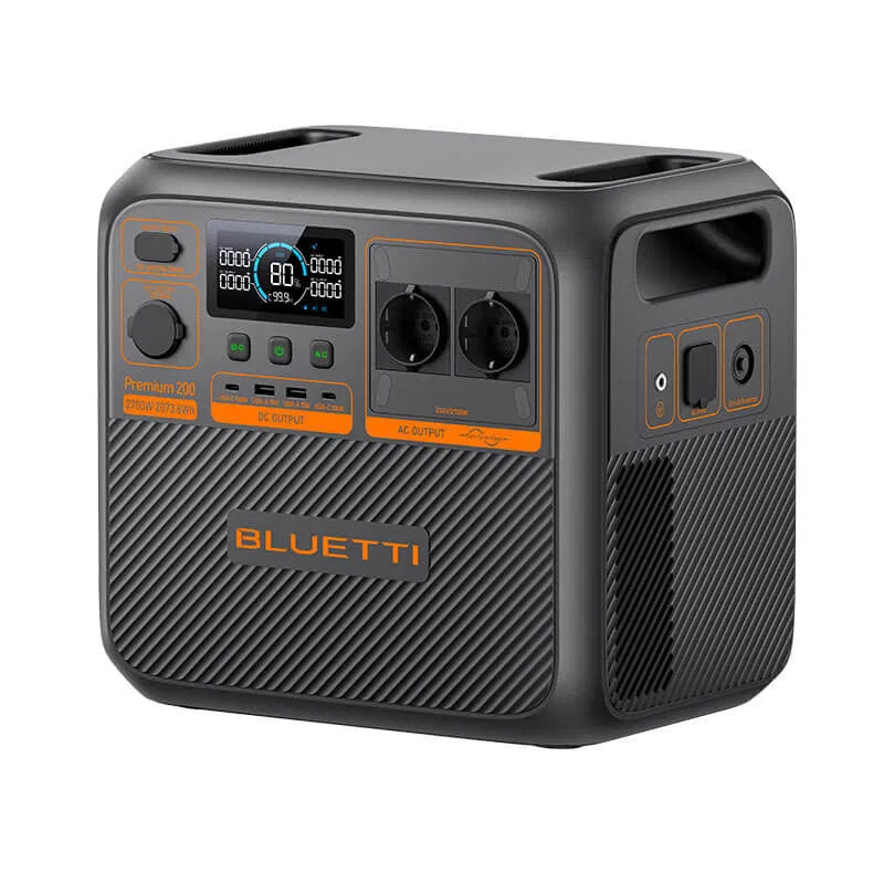 Bluetti Premium 200 V2 power station voor in de camper geschikt