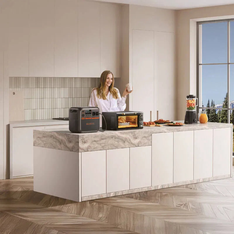 Bluetti Premium 200 V2 powerstation als back-up bij stroomuitval