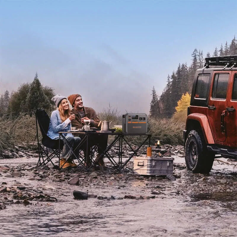 Bluetti Premium 200 V2 powerstation off-grid zelfvoorzienend kamperen