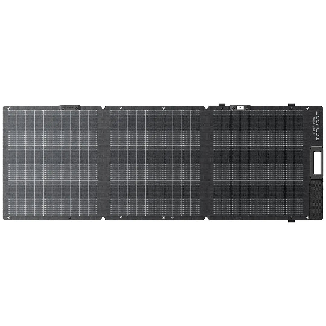EcoFlow 160W lichtgewicht opvouwbaar dubbelzijdig zonnepaneel