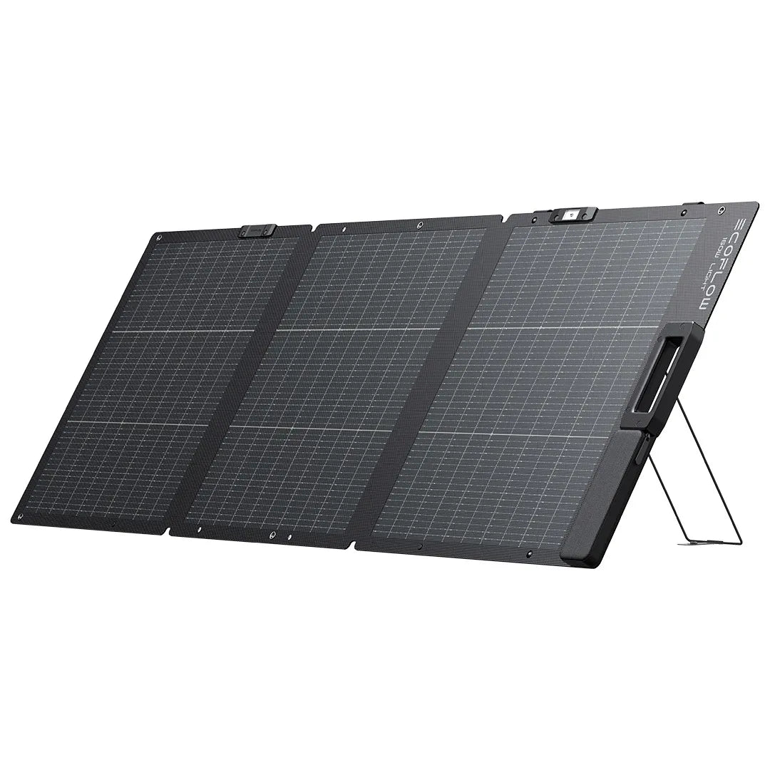 EcoFlow 160W lichtgewicht opvouwbaar dubbelzijdig zonnepaneel