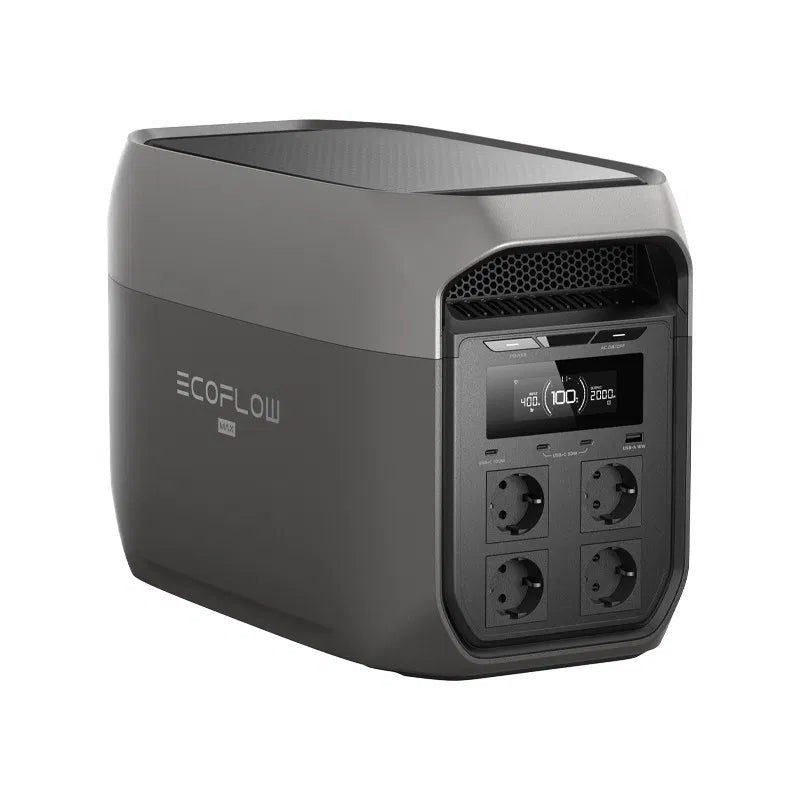 Ecoflow delta 3 max 2048 wh 2400 w vermogen