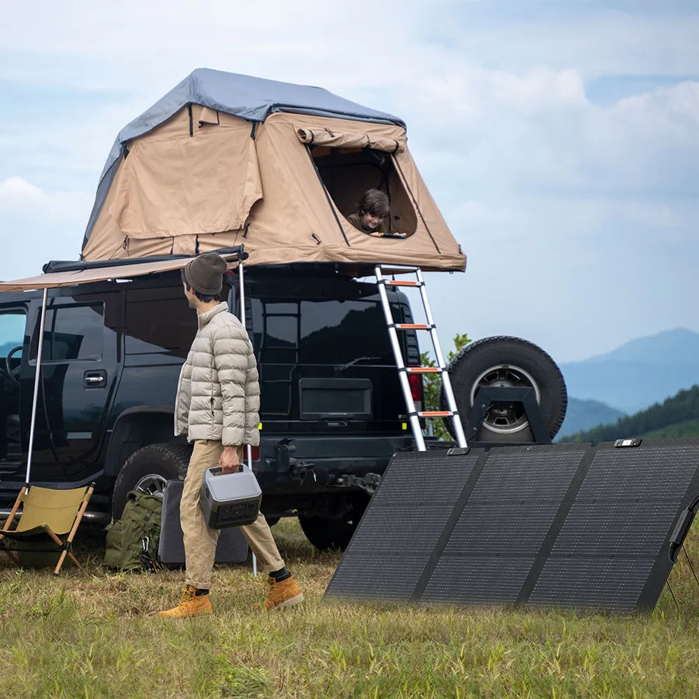 EcoFlow NextGen 160W Opvouwbaar zonnepaneel voor kamperen