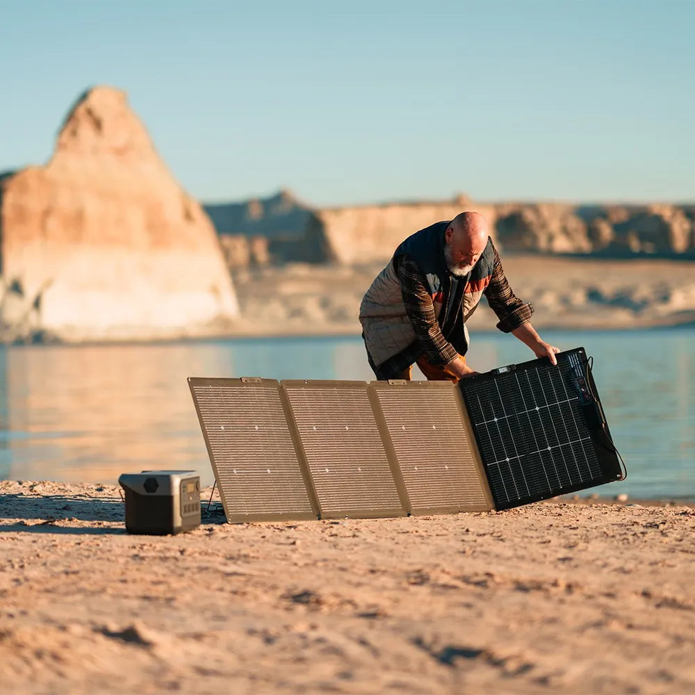 EcoFlow NextGen 220W Bifacial opvouwbaar dubbelzijdig zonnepaneel