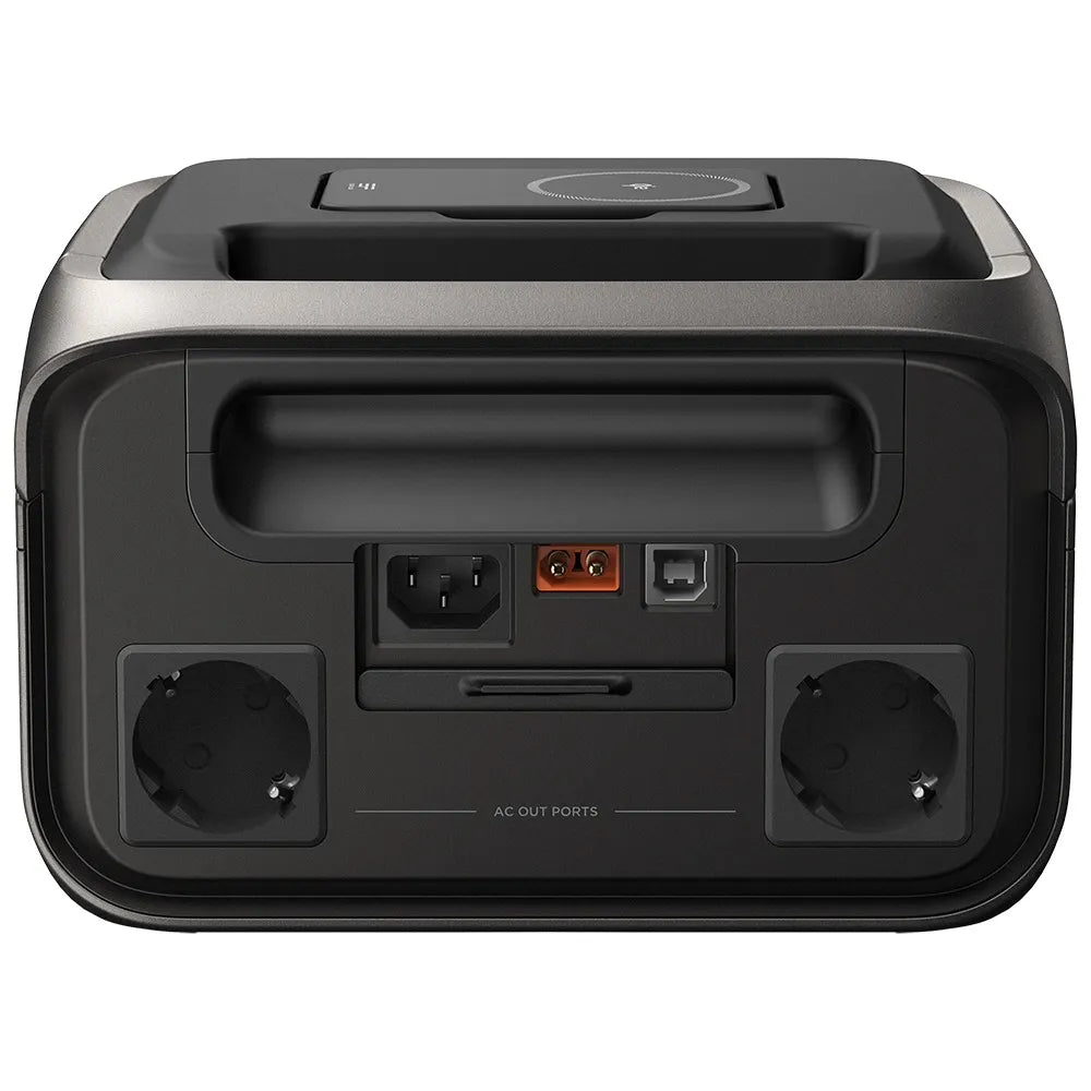 EcoFlow River 3 Plus Wireless met losse magnetische powerbank en meerdere uitgangspoorten