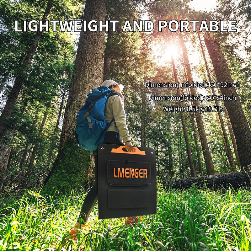 LMENGER 200W Draagbaar Zonnepaneel