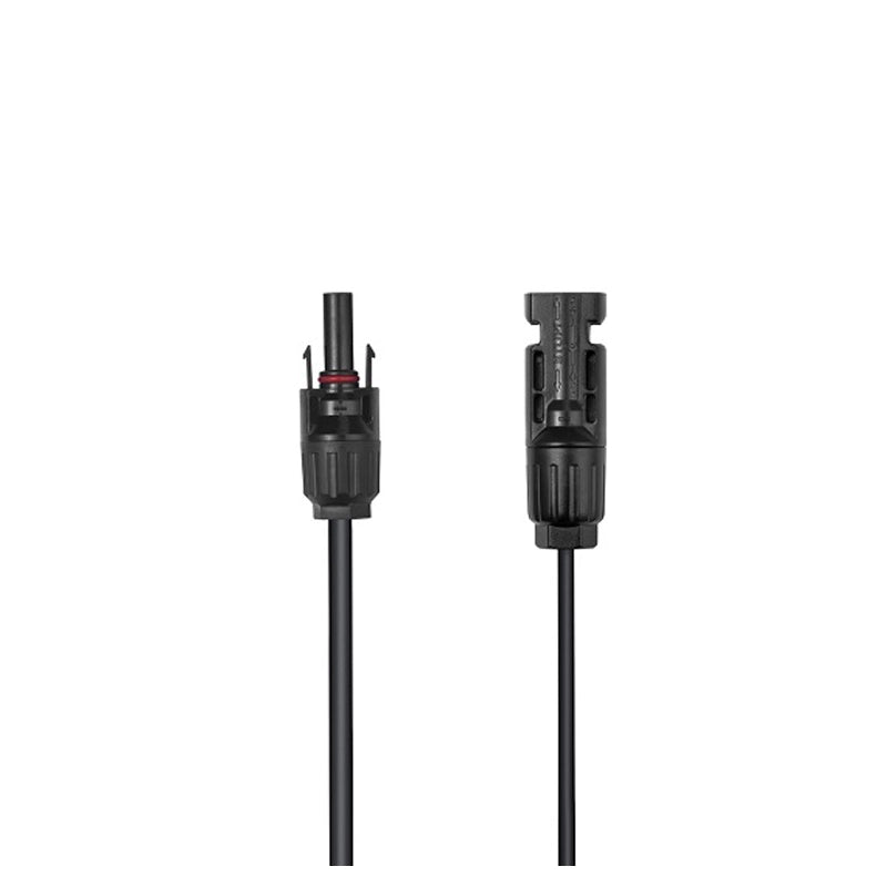 ECOFLOW MC4 ZONNE-VERLENGKABEL mannelijke en vrouwelijke aansluiting