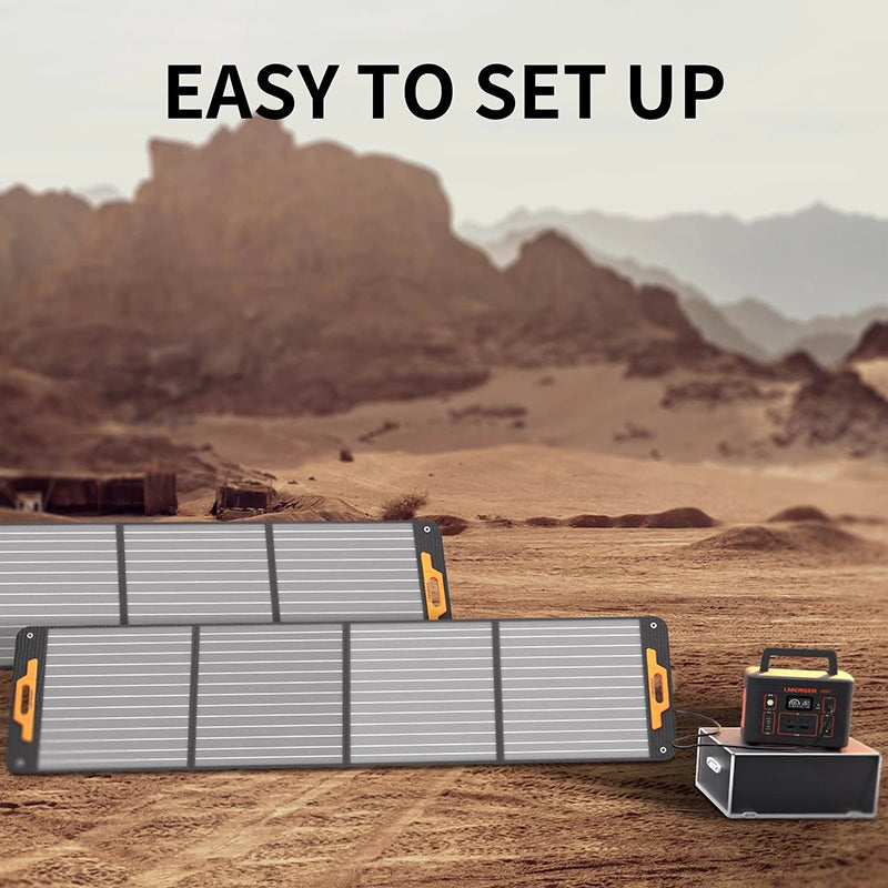 Lmenger 200W draagbaar zonnepaneel