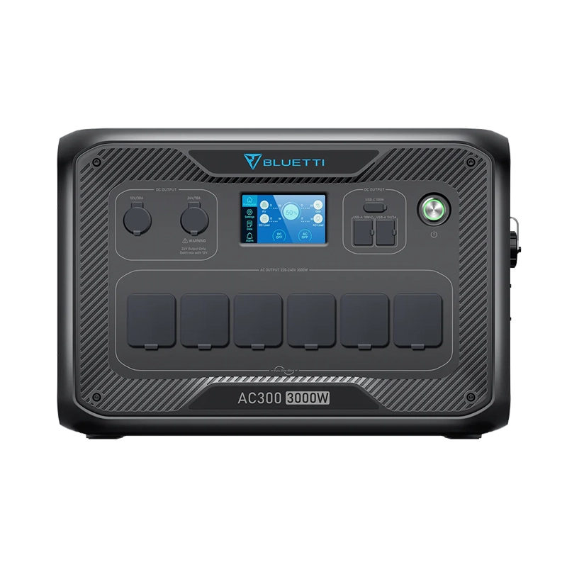 Bluetti Draagbaar Power Station AC300 + B300 Extra Batterij