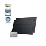 EcoFlow 2 x 400W Zonnepaneel Combinatie met EcoFlow powerstream omvormer