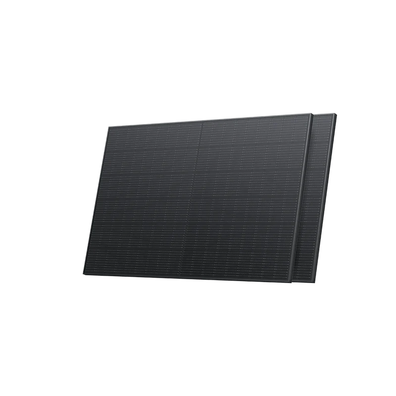 EcoFlow 2 x 400W Zonnepaneel Combinatie voor vaste montage