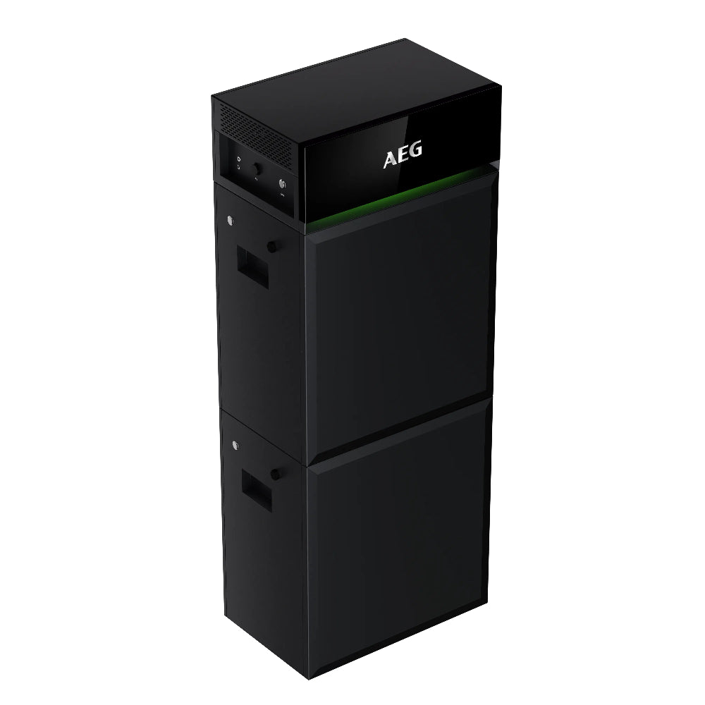 AEG Solarcube 4.8 kWh AS-BBL09 plugin batterij met 2 modules 9.6 kWh