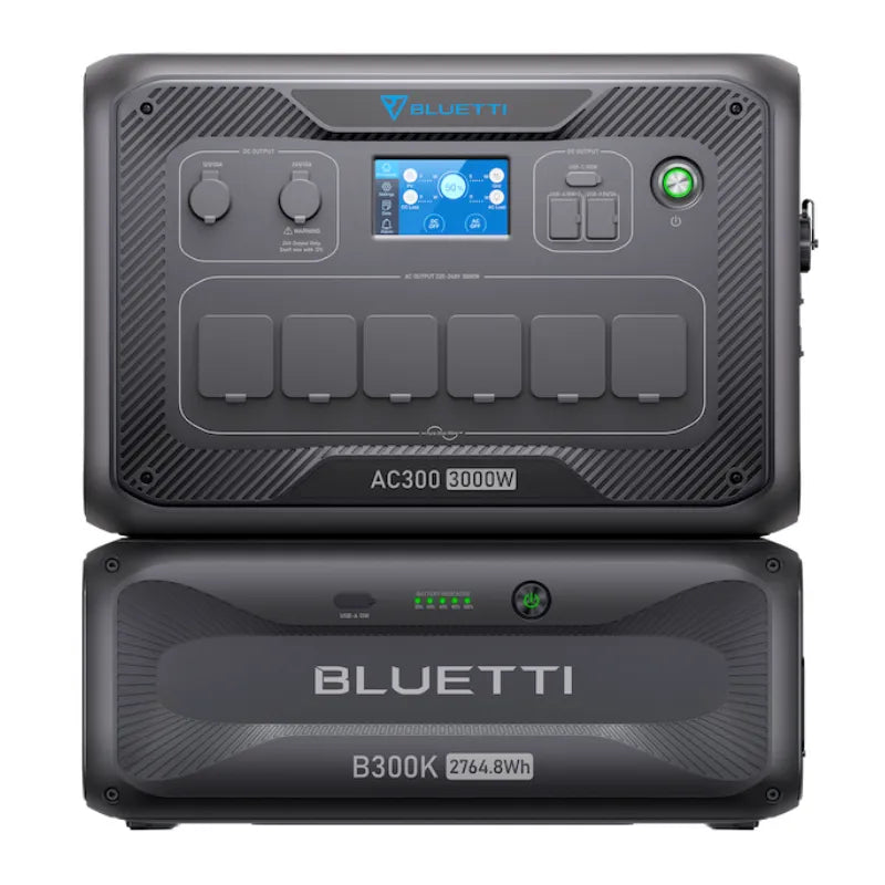 Bluetti AC300 + B300K expansion battery