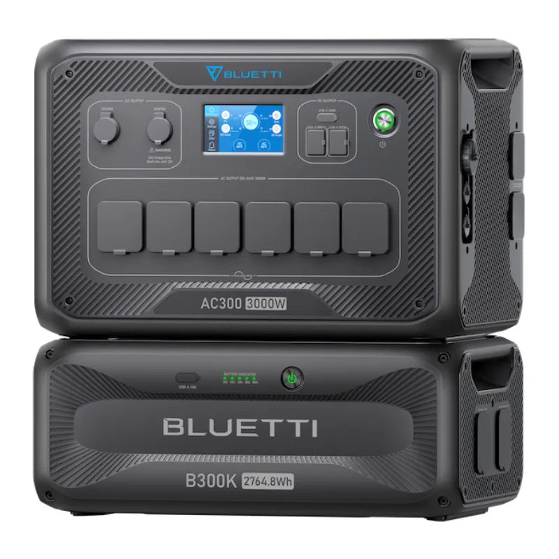 Bluetti AC300 + B300K expansion battery