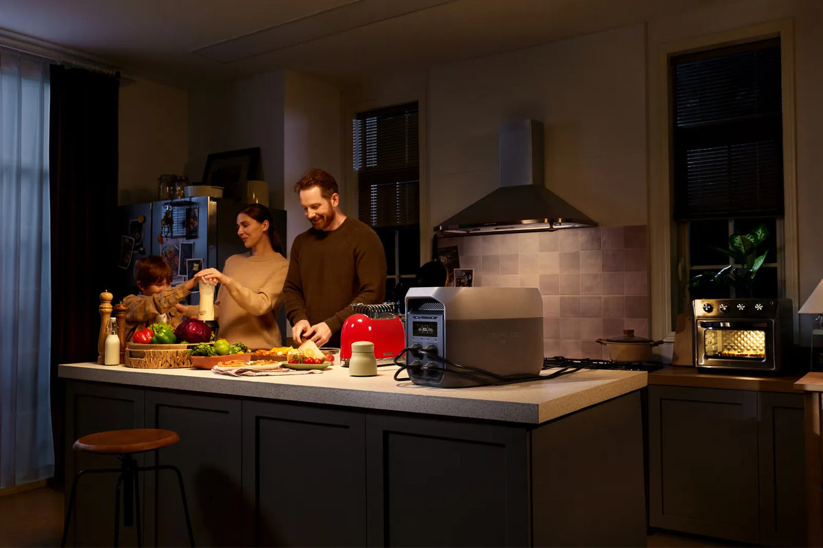 EcoFlow Delta 3 Max Plus als noodstroomvoorziening