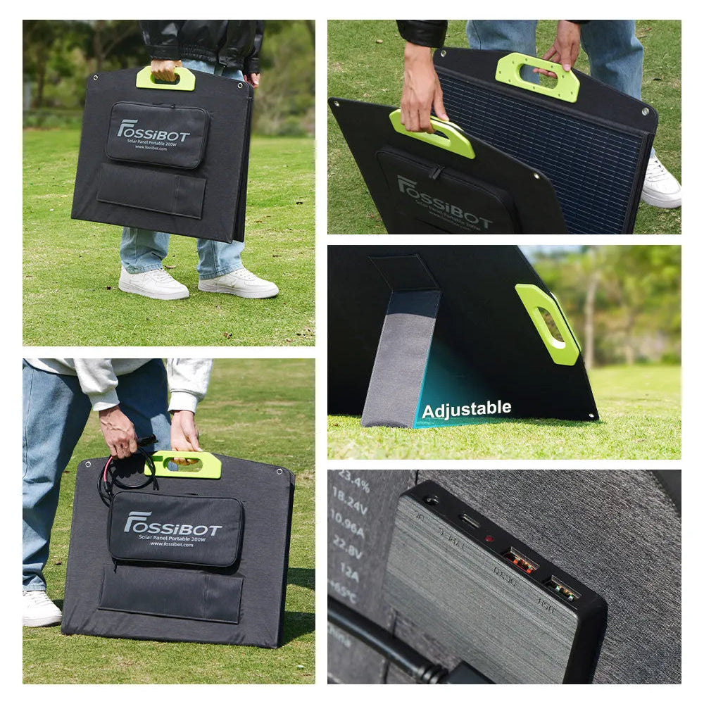 Fossibot SP200 zonnepaneel