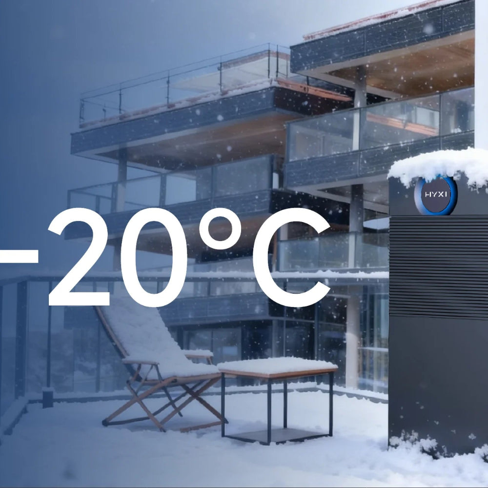 Hyxi Halo plugin batterij IP66 en geschikt voor buitenplaatsing tot -20 graden celsius