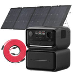 Ecoflow river 3 max plus powerstation met zonnepaneel 