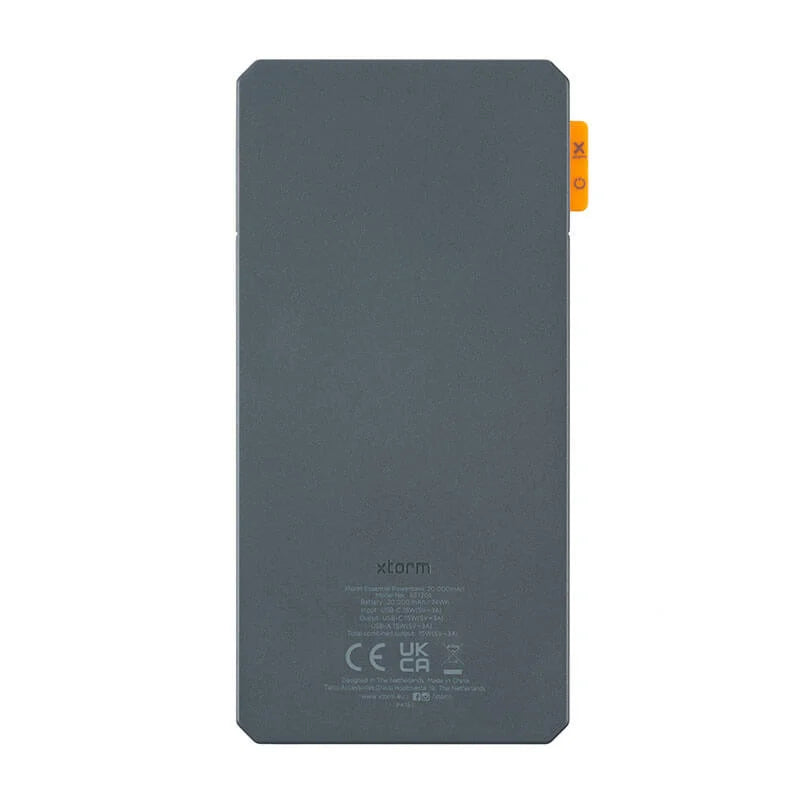 Xtorm XE1201 20000mah powerbank achterzijde