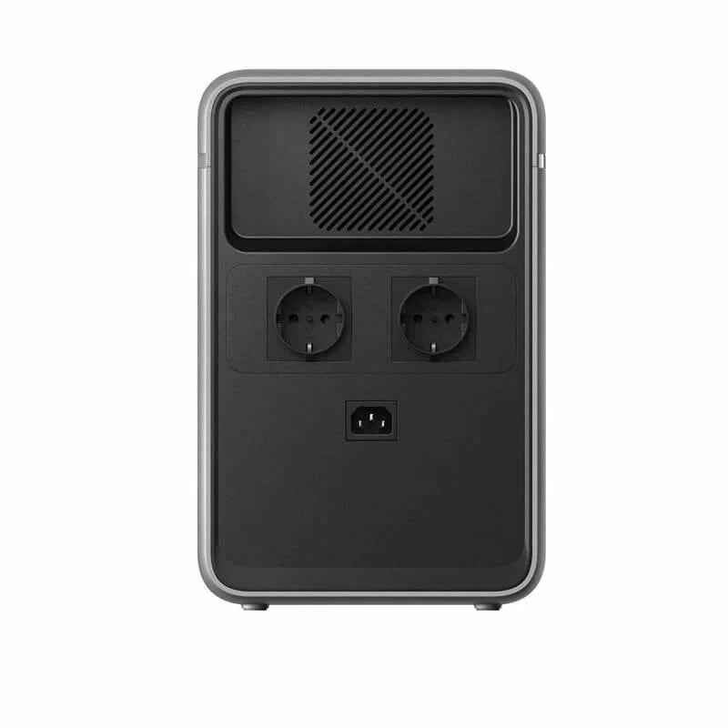 Anker Solix S2000 draab power station is een 2000 Wh powerstation met 1500 W vermogen in een compacte behuizing.