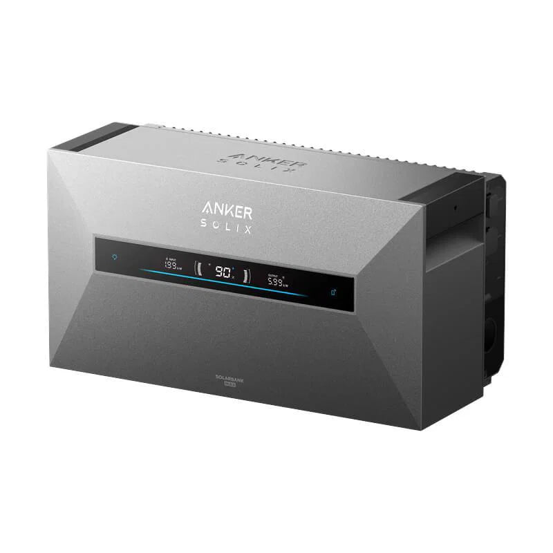 Anker Solix Solarbank max ac 7 kWh plug-in thuisbatterij met 3500W maximale ontlading