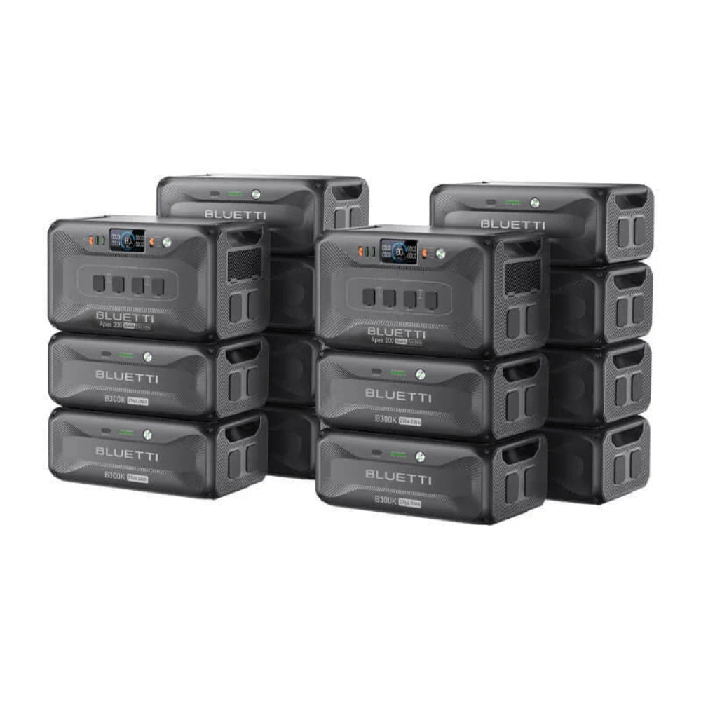 Bluetti Apex 300 + B300K2 batterij