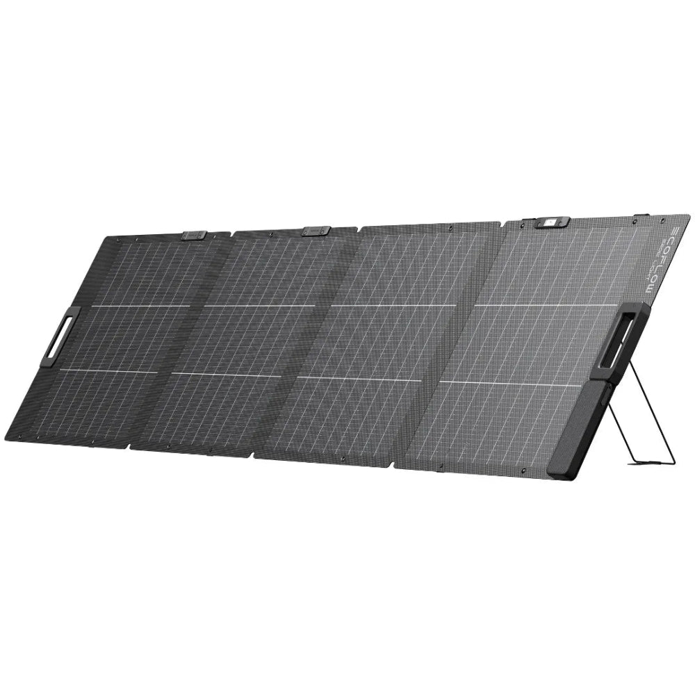 EcoFlow 220W lichtgewicht opvouwbaar dubbelzijdig zonnepaneel