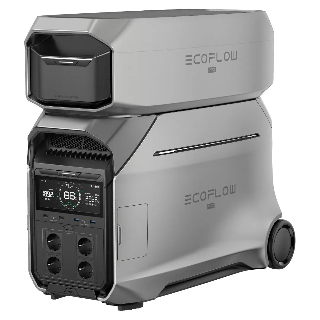 EcoFlow Delta Pro 3 Extra Batterij met EcoFlow Delta pro 3 powerstation