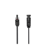 ECOFLOW MC4 ZONNE-VERLENGKABEL mannelijke en vrouwelijke aansluiting