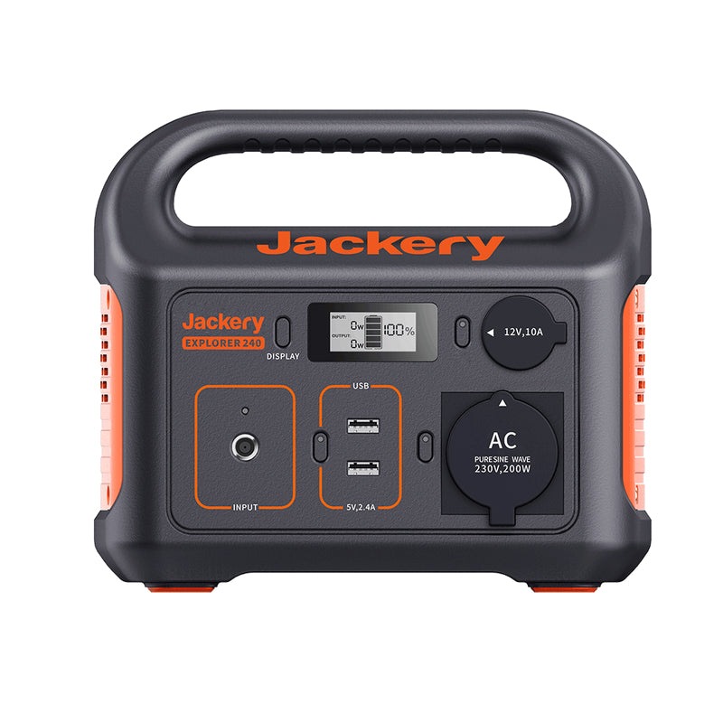 Jackery Explorer 240 voorzijde