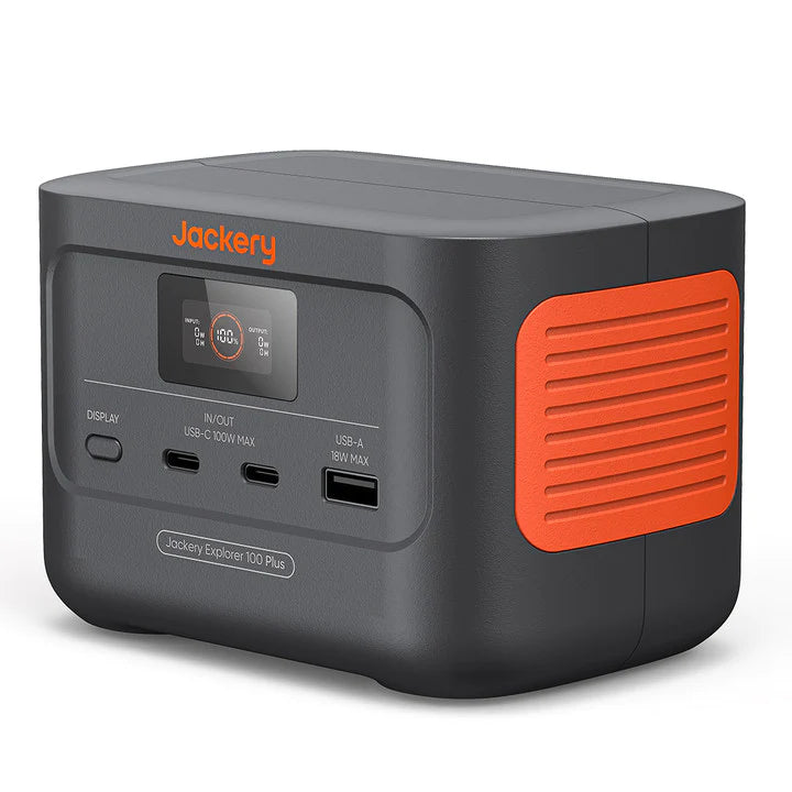 Jackery Explorer 100 Plus powerbank voorzijde